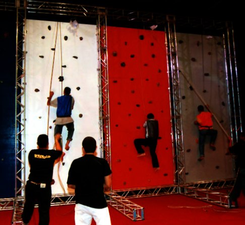 Imagem do Muro de Escalada